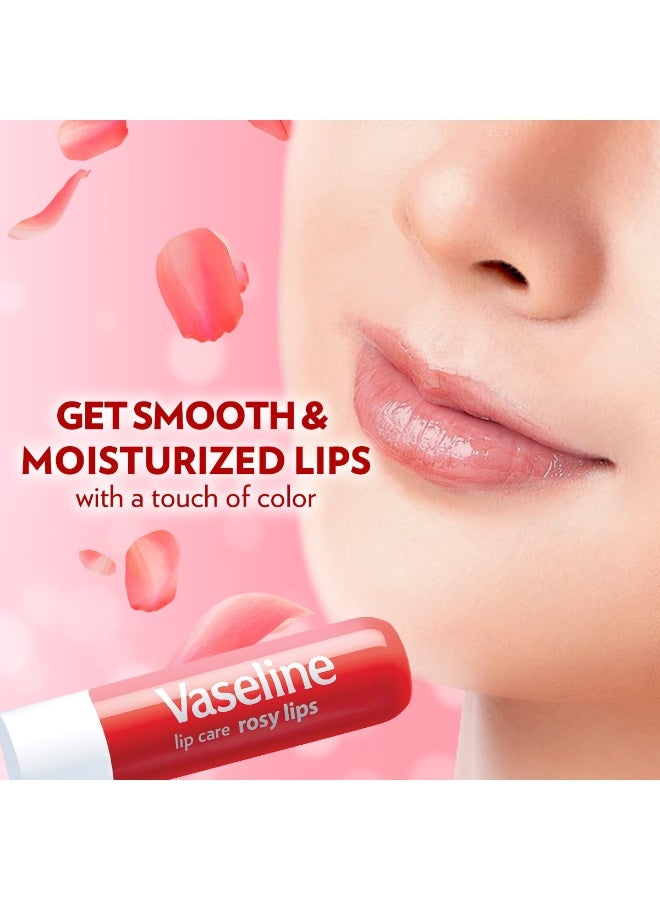 فازلين للعناية بالشفاه، مرطب شفاه ملون، 4.8 غرام (عبوة من 3 قطع) - Image 2